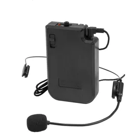 Omnitronic WAMS-10BT2 MK2 Taschensender inkl. Kopfbügelmikrofon 865MHz