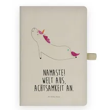 Mr. & Mrs. Panda notizbuch Einhorn Herz - Geschenk, Lustig, Freundin, Tagebuch, Journal, Einhörner, Adressbuch, Unicorn, Reisetagebuch, Kladde