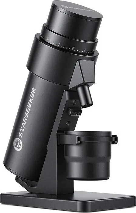 STARSEEKER EDGE+ Elektrischer Kaffeemühle mit 63MM Mahlscheiben, für den Hausgebrauch, Geeignet für das Mahlen von Kaffeebohnen für Espresso und Handfilterkaffee Schwarz