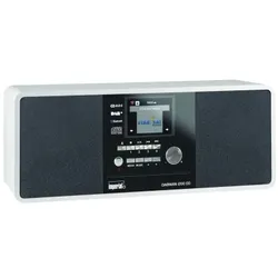 Imperial DABMAN i200 CD Digital 20 W Schwarz, Weiß