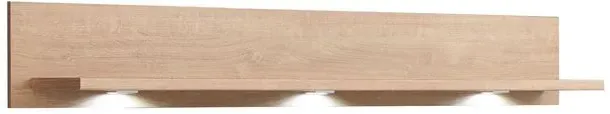 IDEAL Wohnen Wandboard Kansas Holzoptik Braun Alteiche