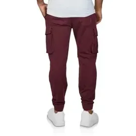 Riverso Cargo Jogginghose Herren Baumwolle Regular Fit RIVLoris Regular Fit Blau 3XL