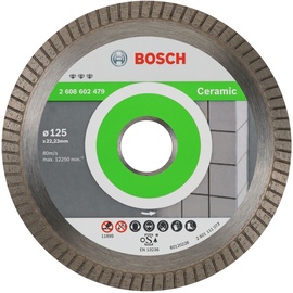 Bosch Diamanttrennscheibe Best Ceramic Turbo