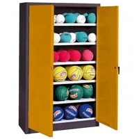 C+P Ballschrank mit Vollblech-Flügeltüren (Typ 3), HxBxT 195x93x50 cm,