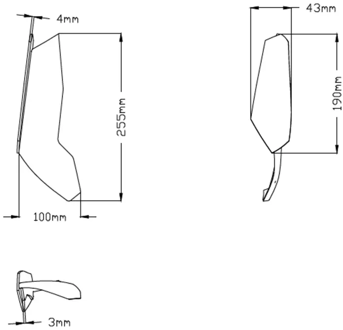 Puig Sport Downforce Seitenspoiler