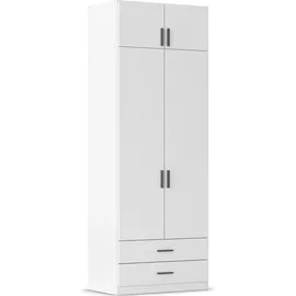 Rauch Wäscheschrank GAMMA 91 x 248 x 54 cm Alpinweiß