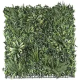 creativ-green Kunstpflanze Premium-Blättermatte, für außen, 100 x 100 cm