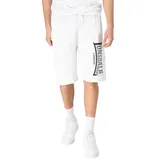 Lonsdale Logo Jam Sportshorts - White / Grey / Black - XL