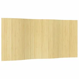 vidaXL Paravent Hell Natur 165x400 cm Bambus