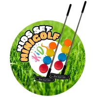 TronicXL Kinder Minigolf Set 2X Schläger + 8 Bälle