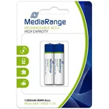 MediaRange MRBAT122 Wiederaufladbarer Akku AAA Nickel-Metallhydrid (NiMH) - (wiederaufladbar) - 1000 mAh