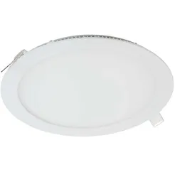 ETC Shop LED Einbaupanel 24W rund Aluminium