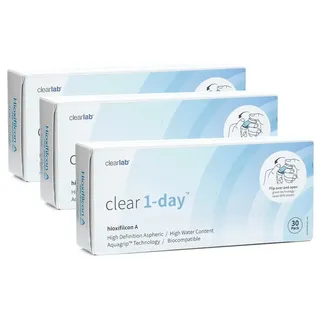 Clear 1-day (90 Linsen) PWR:-5.25, BC:8.7, DIA:14.2