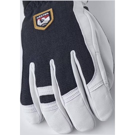Hestra Army Leather Patrol 5-finger Handschuhe blau