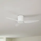 LINDBY Aulo 123 cm Deckenventilator Weiß