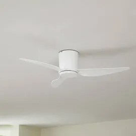 LINDBY Aulo 123 cm Deckenventilator Weiß