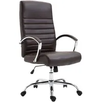 CLP Bürostuhl ergonomisch Valais Kunstleder, moderner Schreibtischstuhl, höhenverstellbarem Sitz