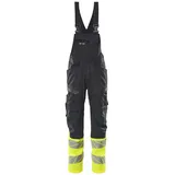 Mascot Latzhose Knietaschen, Stretch-Einsätze 82C68 schwarzblau/hi-vis gelb