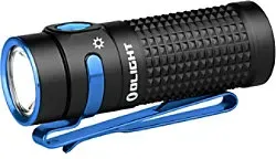 Olight Baton 4 Compact Flashlight with 1300 Lumens Black