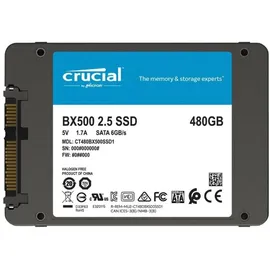 Crucial BX500 480 GB 2,5" CT480BX500SSD1