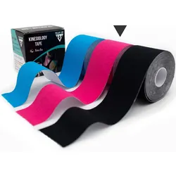 Kinesio Tapes - hautfreundliches Sport Tape in versch. Farben EINHEITSGRÖSSE