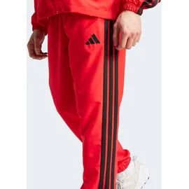 adidas 3-Streifen Woven Trainingsanzug rot S