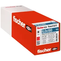 Fischer Vollgewindeschraube 6,0 x 160 100 Stück