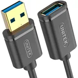 UNITEK USB-A auf USB-A 0,5 m Schwarz