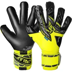 REUSCH Herren Handschuhe Attrakt Gold X Evolution, safety yellow / silver / black, 8