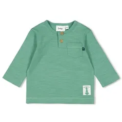Feetje Langarmshirt Later Gator Groen, 74