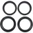 All Balls Racing Gabelöl-Dichtungssatz 43 X 54 X 11 Black