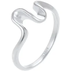 Elli Wellen Wave Strand Maritim 925 Sterling Silber Ringe   Damen 