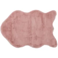 Gözze Eleganter Teppich Altrosa 80 x 120 cm