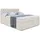altdecor Boxspringbett mit Matratze, Topper, Polsterbett mit, Bettkasten BOXI8 KING | Beige Casablanca | 140x200 cm, Schlafzimmer, Betten, Boxspringbetten