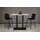 58 aufm Kessel Tresentisch Electra 120 x 70 x 106 cm Schwarz matt/Kreidegrau matt