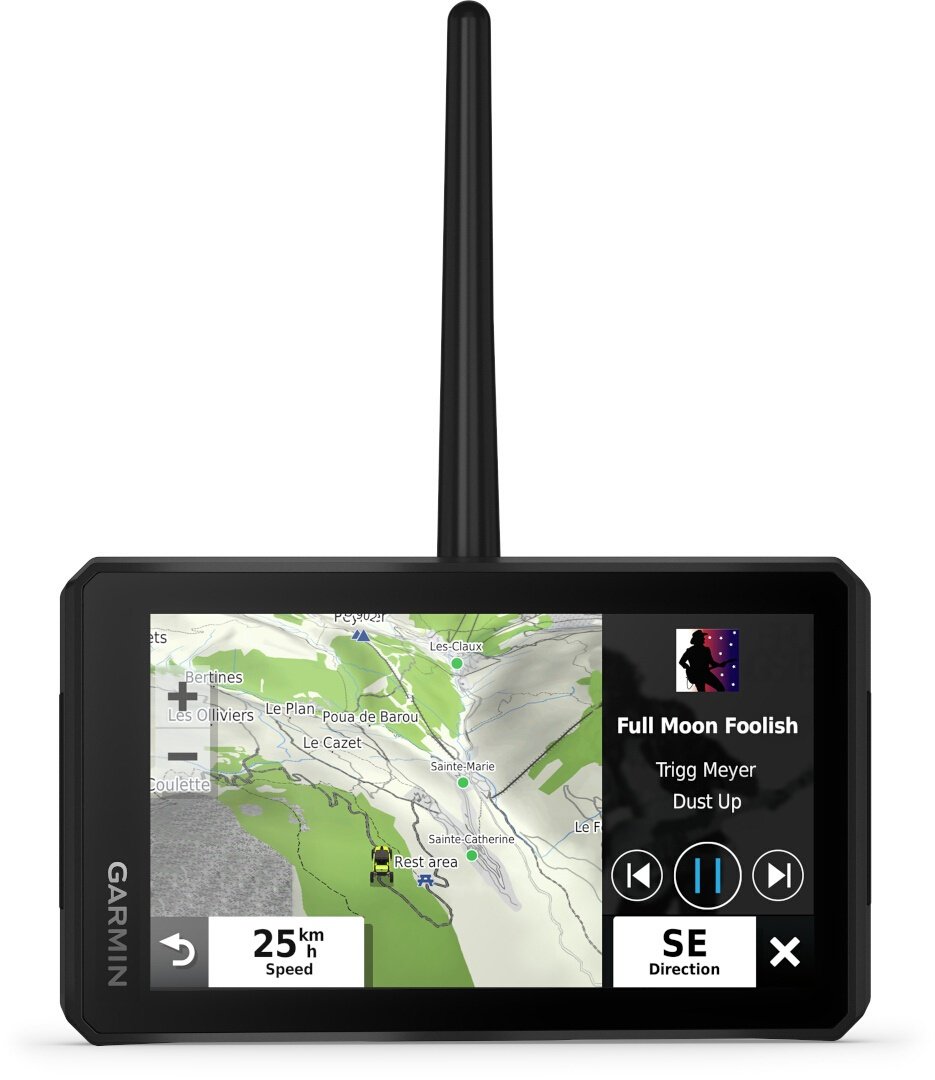 Garmin TREAD M-S Navigatiesysteem, zwart, Eén maat