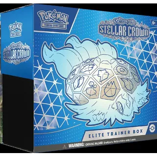 Pokémon 190-85922 Stellar Crown Elite Trainer Box Mehrfarbig