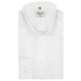 MARVELIS Langarmhemd, Modern Fit, Extra Langer Arm 69 cm, Weiß Extra Langer Arm 46