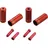 Jagwire Endkappen Combo-Kit Rot