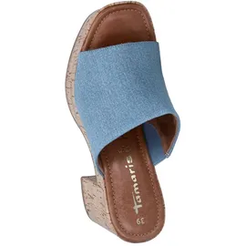 TAMARIS Damen Pantoletten 20937-37, 20937-38, 20937-39, 20937-40, 20937-41, 20938-37, 20938-38, 20938-39, 20938-40, 20938-41 TAM-1-27227-42 DENIM 3... - 38 EU