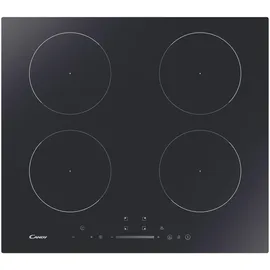 Candy Idea CIS642SCTT/1 Induktionskochfeld, 4 Kochzonen, Glaskeramik, Unterputz, Keep Warm, Power Management, Touch, App hon, 59 x 55 x 52 cm, Schwarz