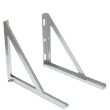 ASTEC Wandkonsole 50 - 450 mm Edelstahlschornstein DN113-300 mm Konsolblech Transparent