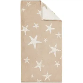 Dyckhoff Maritim, Starfish Handtuchset 50 x 100 cm und 70 x 140 cm beige 3 St.