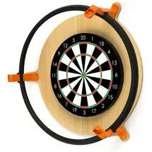 König Design Autodarts Komplettset Steeldart Autoscoring LED Ring & 3x OV9732 Kamera Tracking Pro Orange)
