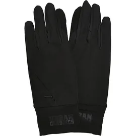 URBAN CLASSICS Logo Cuff Performance Gloves Schwarz S/M