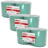 Sarcia.eu Papierhandtuch Cliver Langlebiges, reißfestes Reinigungstuch, saugfähig (6-St)