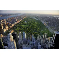 Papermoon Fototapete Central Park View bunt Fototapeten Tapeten Bauen Renovieren