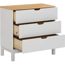 OTTO home Post 76 x 75 x 39 cm Beige / Weiß