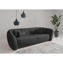 sit&more Big-Sofa SIT & MORE "Neapel", grau (anthrazit), B:290cm H:86cm T:121cm, 100% Polyester, Sofas, Big-Sofa