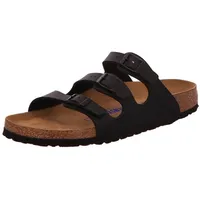 Birkenstock Florida Weichbettung Birko-Flor schwarz 36